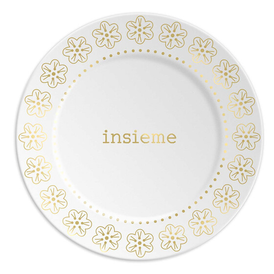 Porzellanteller Insieme, � 16cm