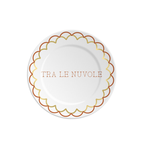 Porzellanteller Tra le nuvole, � 16cm