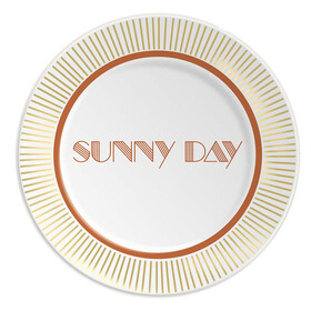 Porzellanteller Sunny Day,  16cm