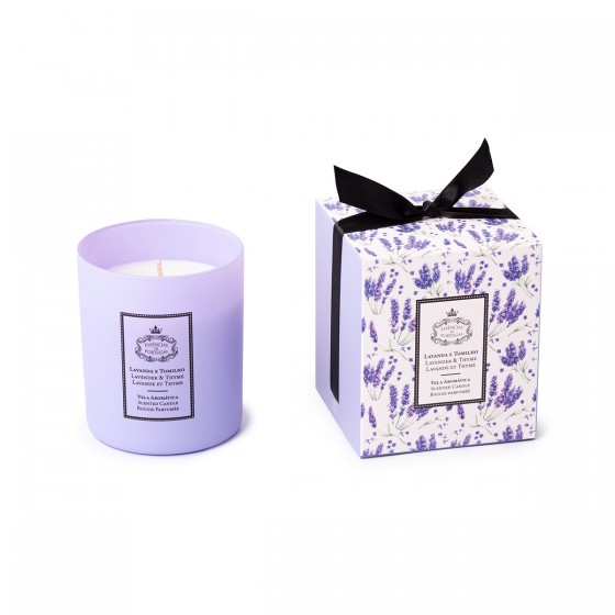 Essencias de Portugal Duftkerze Lavendel und Thymian 180g