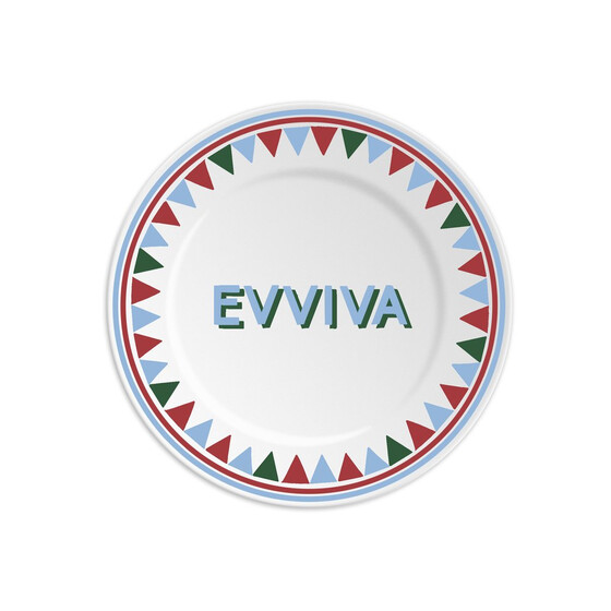 Porzellanteller Evviva  �  16cm
